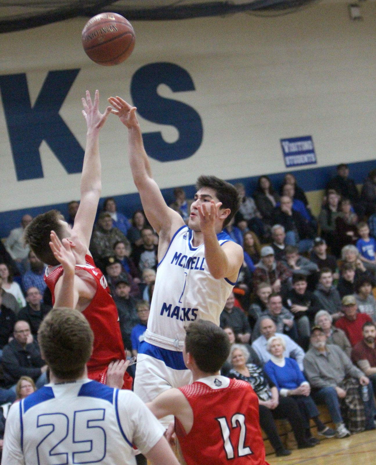 Prentice at McDonell boys basketball 3-2-19
